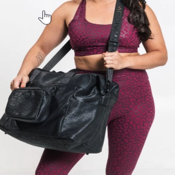 RARE Like new Modiv Carry-All large Tote Bag Black - Picture 4 of 16